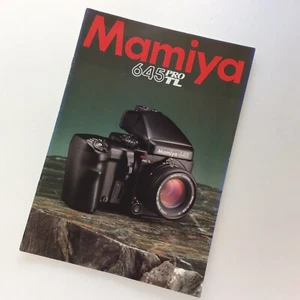 Mamiya 645 pro TL  Japanese product Catalog Published in  April 1998 Brochure - Picture 1 of 12