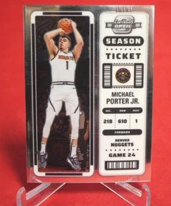 Michael Porter JR Contenders optische Saisonkarte Basketballkarte 2022 #49 - Bild 1 von 2