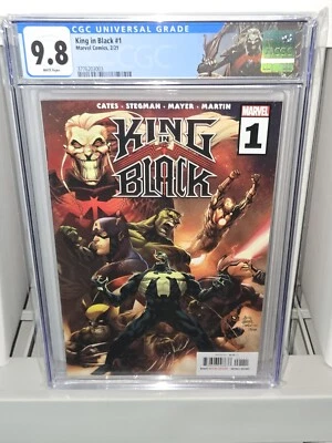 King in Black #1 CGC Universal Grade Comic 9.8 Eddie Brock Venom Knull Appearanc - Image 1 of 3
