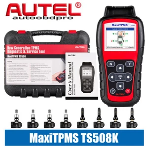 Autel MaxiTPMS TS508 KIT TPMS-Programmier Werkzeuge 8 Stück 315/433 MHz Sensor - Imagen 1 de 14