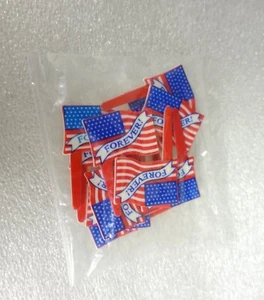 DecoPac FOREVER American flag cupcake picks, 12 ct / NEW - Picture 1 of 2