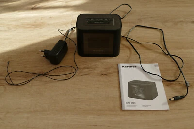 Karcher DAB 2420 DAB+ UKW Radiowecker schwarz - Bild 1 von 3