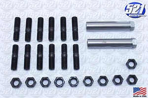 Exhaust Manifold Hardware Kit Sleeve Nuts Fits 1962-64 413 426 Max Wedge Mopar - Picture 1 of 1