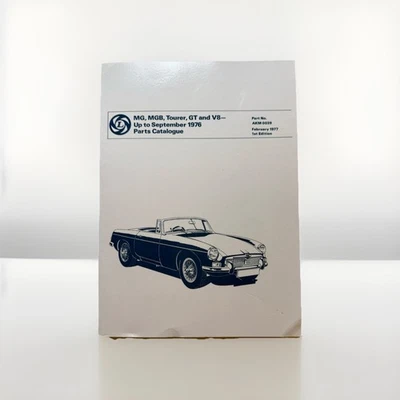 Lista de piezas MG MGB 1962-1975 catálogo ilustrado manual de montaje números diagramas Foto 1 de 4
