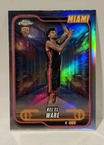 KEL’EL WARE Rookie Refractor 2024-25 Topps Chrome Basketball #103 - Picture 1 of 4