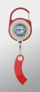 Golden Mean GM Pin on Reel and Line Cutter Carabina 65cm Red (3050) - Imagen 1 de 6