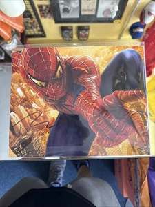 Signed Toby Maguire Spider-Man Poster 8x10 Inches With COA - Picture 1 of 5