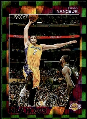 2016-17 Hoops #73 Larry Nance Jr. Green #/149 E1 - Image 1 of 2
