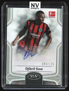 Autógrafos Topps Tier One Bundesliga 2020 Djibril Sow Auto 060/125 Eintracht - Imagen 1 de 2