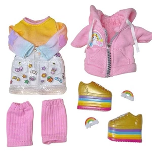 Rainbow High Sunny Madison Twin Rosetta Muñeca Kawaii Conjunto Ropa Zapatos Lote - Imagen 1 de 8