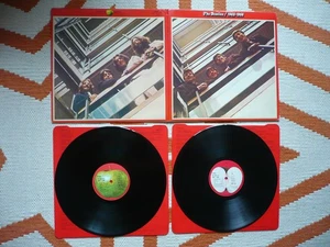 The Beatles 1962-1966 Double Vinyl UK 1973 Apple EMI Red Album Best Of 2 LP - Picture 1 of 18
