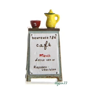 1:12 Scale Dollhouse Miniatures resin Accessories Shop Sign Vintage Bakery Store - Picture 1 of 3