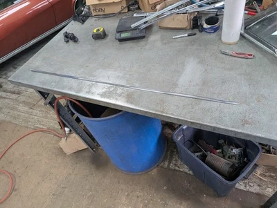 Cadillac 1965 1966 67 2 puertas y puerta convertible moldura lateral 96" Eldo Dev 2 Foto 1 de 4