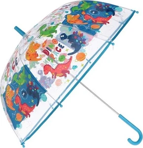 Dino Space Umbrella for kid's transparent - Picture 1 of 3