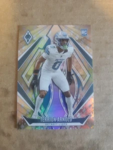 2024 Panini Phoenix - Rookies Terrion Arnold #240 Phoenix /399 (RC) Lions!! - Bild 1 von 2