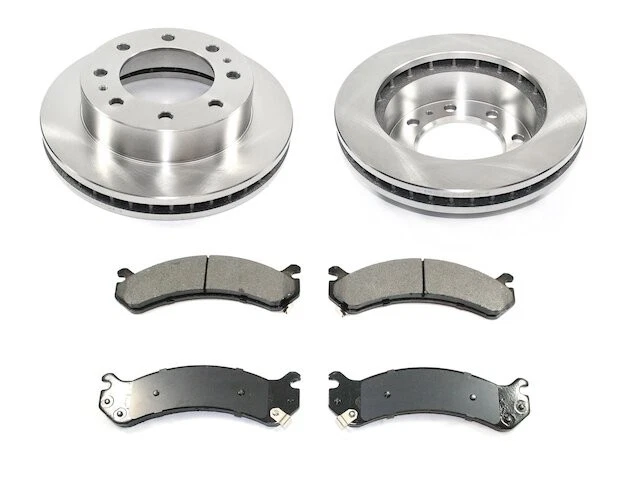 Комплект переднего тормоза и ротора для 2007-2010 GMC Sierra 3500 HD 2008 2009 PF612PK - Изображение 1 из 1