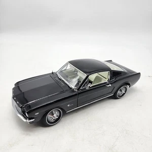 Authentics 1965 Ford Mustang 2+2 Fastback Black Diecast 1/18 Rare HTF Collectors - Picture 1 of 14