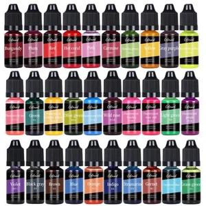 30x Candle Dye Liquid, Candle Coloring Soap Coloring Dye Candle Dye Colorant - Picture 1 of 7