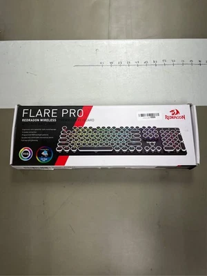 Redragon Typewriter Keyboard Wireless, Mechanical Gaming Keyboard, Bluetooth/2.4 - Image 1 of 3