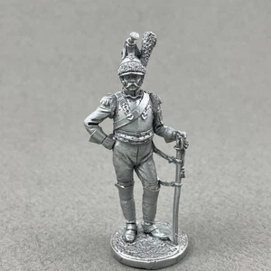 Napoleonischer Metallspielzeugsoldat 54mm, französischer Kürassier, hochdetaillierte Figur - Bild 1 von 8