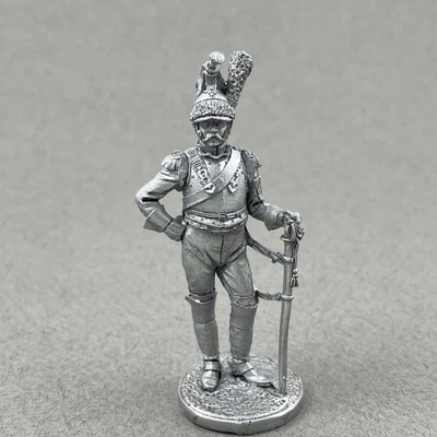 Napoleonic metal toy soldier 54 mm, French Cuirassier, Highly detailed figure - Image 1 of 4