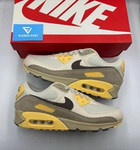 Nike Air Max 90 Light Bone Cave Stone Chamois (UK Size 12) - Picture 1 of 9