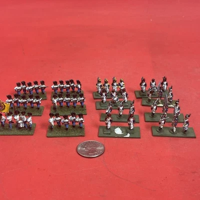 Miniaturas históricas - Infantería de línea de guerras napoleónicas, figuras pintadas de 15-20 mm #15 Foto 1 de 4