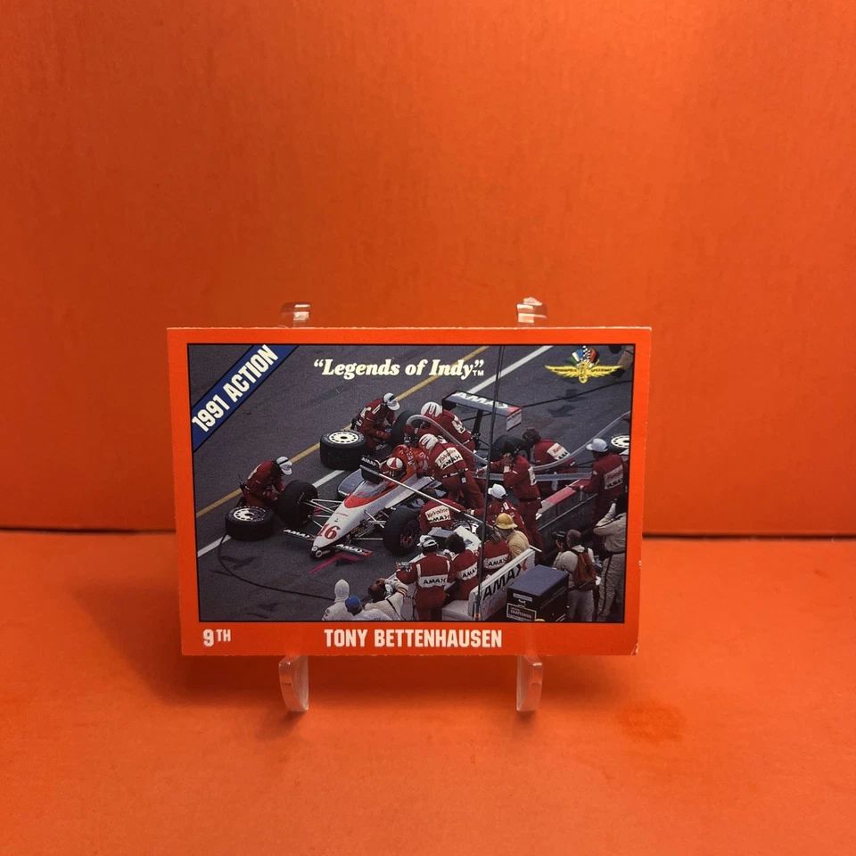 1992 Collegiate Collection Legends of Indy Tony Bettenhausen #10 HOF VG Card🦄 - Image 1 of 2