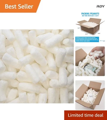 Tubo de embalaje reciclado - Cojín compostable de 1 pie cúbico para envío seguro Foto 1 de 4