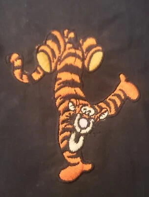 Винтажная мужская куртка на молнии Disney Tigger средний размер  - Изображение 1 из 4