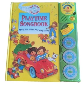 Vtg My Play CD Playtime Songbook 8 Sing Along Songs Battery Operated NOS 1995 - Bild 1 von 6