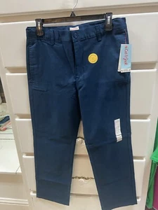 New boys cat & jack husky uniform navy pants size 16 - Picture 1 of 3