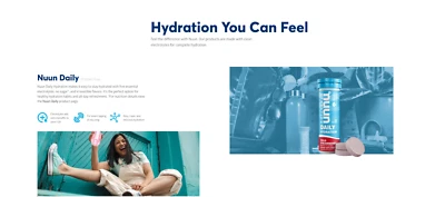 NUUN Sport, NUUN Vitaminas, Hidratación Electrolitos Repuesto Pestañas Envío GRATIS Foto 1 de 4