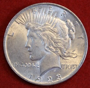 Moneda de plata 90 % dólar de la paz 1923-P de alto grado PE270 - Imagen 1 de 2