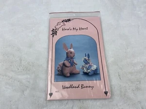hares my heart woodland bunny Schnittpuppe Schnittmuster - Bild 1 von 3