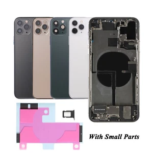 Glass Back Housing Replacement Rear Battery Cover For iPhone 11 Pro Max 6.5 inch - Picture 1 of 23