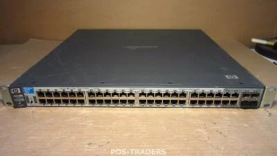 HP J9472A 3500-48  - 48 Port Ethernet Switch + 4 X 10/100/1000BASE-T/SFP - Image 1 of 2