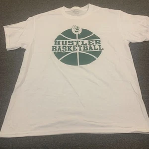 Hustler Basketball School Gildan Graphic Tee T-Shirt - Size L White - Picture 1 of 6