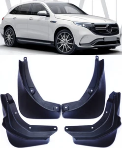 4Pcs New Splash Guards Mud Flaps For 2019-2022 Mercedes Benz EQC AMG Line - Picture 1 of 7