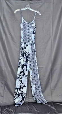 Unbranded Floral and Geometric Pring Spaghetti Strap Romper - Medium - Изображение 1 из 2