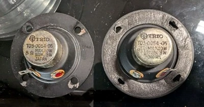 Par de Kenwood Super Tweeters Kl-777d 888d - Imagem 1 de 2