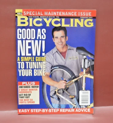 Bicycling Magazine February 2001 💖 - Image 1 of 3