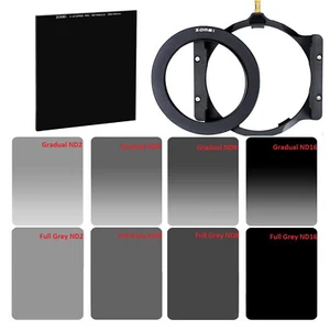 Zomei 11 Pcs 4*6in GND&ND2/4/8/16 Filter Kit+ND1000+ 67mm Adapter Ring+Holder - Picture 1 of 11