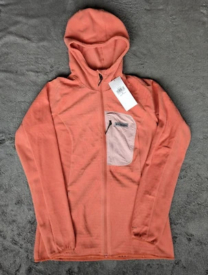 Columbia Hoodie Womens Medium Blush Pink Full Zip Jacket Omni Heat Helix Ladies - Image 1 of 4