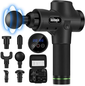 Percussion Handheld Sonic Massage Gun - Deep Tissue Massager for Sore Muscle USA - Picture 1 of 12