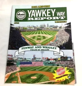 July 2014 Yawkey Way Report Red Sox Program Magazine Fenway Park Cover FREESHIP - Picture 1 of 2