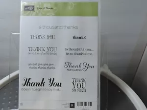 Stampin Up Retired Lots of Thanks - Picture 1 of 3