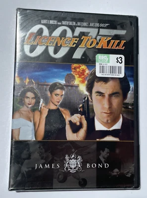 007 License To Kill James Bond (DVD, 2006) Timothy Dalton 1989 Film NEW Sealed - Image 1 of 3