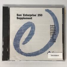Sun Microsystems Enterprise 250 Supplement Software CD 724-3155-01 - New Sealed