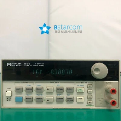 HP 6612C 40 Watt System Power Supply, 20V, 2A  - Image 1 of 4